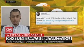 VIDEO: Dokter Menjawab: Apakah Rapid Test Covid-19 Akurat?