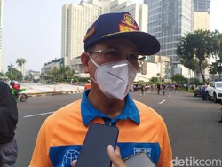 Ini Alasan Pemprov DKI Buat Prasasti di Jalur Sepeda Permanen Jl Sudirman