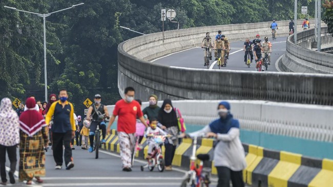 Rekayasa lalu lintas akan dilakukan di sepanjang Jalan Layang Non-Tol Kampung Melayu-Tanah Abang, sebab jalan itu akan diuji coba sebagai jalur sepeda.