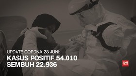 VIDEO: 28 Juni, Kasus Positif Corona Capai 54.010