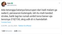 Viral Pria Stroke Disangka Kesurupan, Ini Gejala Stroke yang Kerap Diabaikan