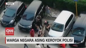 VIDEO: Warga Negara Asing Keroyok Polisi