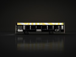 Penampakan Bus Listrik Masa Depan: Keren, Minimalis, dan...Ikut Physical Distancing