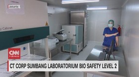 VIDEO: CT Corp Sumbang Laboratorium Bio Safety Level 2