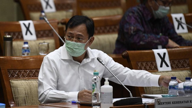 Di hadapan Komisi IX DPR, Menteri Kesehatan Terawan Agus Putranto menyatakan telah menyiapkan Rp3,8 triliun untuk pembayaran uang muka vaksin corona dari WHO.