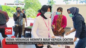 VIDEO: Risma Menangis Meminta Maaf Kepada Dokter
