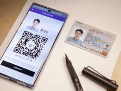 Berkendara di Korea Tinggal Tunjukkan SIM Pakai HP