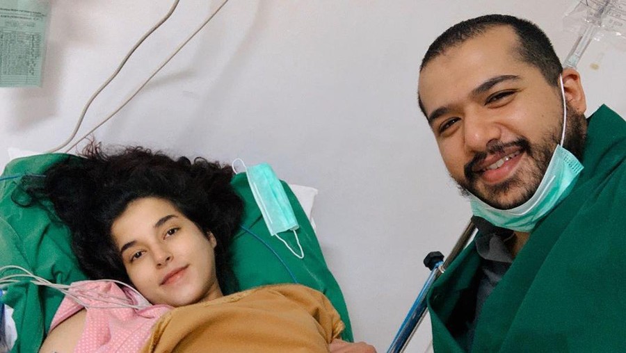 Tasya Farasya dan suami