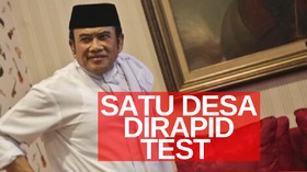 VIDEO: Satu Desa Rapid Test Gara-Gara Rhoma Irama
