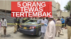 VIDEO: 5 Tewas, Aksi Penembakan di Bursa Efek Pakistan