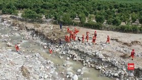 VIDEO: Banjir Tewaskan 12 Orang di China