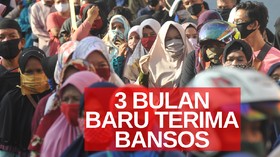 VIDEO: Setelah 3 Bulan Menunggu Warga Akhirnya Terima Bansos
