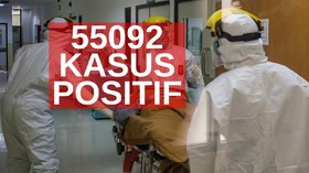 VIDEO: 55.092 Kasus Positif Covid-19 di Indonesia