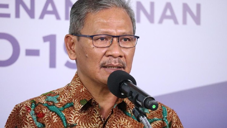 Juru bicara penanganan COVID-19, Achmad Yurianto (dok. BNPB)