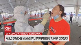 VIDEO: Covid-19 di Beijing Naik, Ratusan Ribu Warga Diisolasi