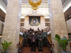 Jaksa Agung Terima KSAL TNI, Siap Koordinasi Kasus Pidana Pelayaran