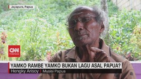 VIDEO: Lagu Yamko Rambe Yamko Diduga Bukan Asal Papua