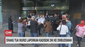 VIDEO: Orang Tua Murid Laporkan Kadisdik DKI ke Ombudsman