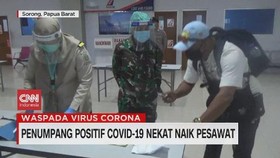 VIDEO: Penumpang Positif Covid-19 Nekat Naik Pesawat