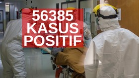 VIDEO: 56.385 Kasus Positif Covid-19 di Indonesia