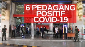 VIDEO: 6 Positif Covid-19, Pasar Tanah Abang Tetap Buka