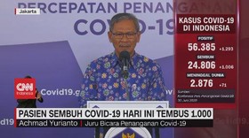 VIDEO: Update Corona 30 Juni: 56.385 Positif, 24.806 Sembuh
