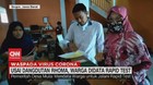 VIDEO: Usai Dangdutan Rhoma Irama, Warga Didata Rapid Test