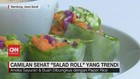 VIDEO: Camilan Sehat 'Salad Roll' yang Trendi