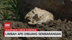 VIDEO: Limbah APD Dibuang Sembarangan