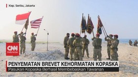 VIDEO: Penyematan Brevet Kehormatan Kopaska
