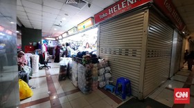 Pedagang Positif Covid-19, Pasar Tanah Abang Tetap Ramai