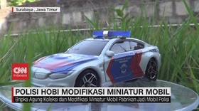 VIDEO: Polisi Hobi Modifikasi Miniatur Mobil