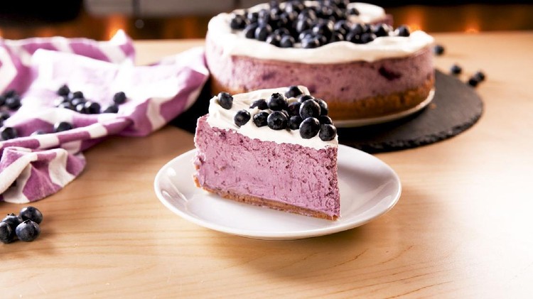 resep Cheesecake Blueberry