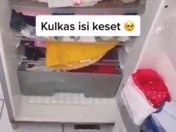 Rumah Aneh, Ada Bakul Nasi Jadi Pot Bunga hingga Kulkas Isi Keset
