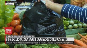 VIDEO: Setop Gunakan Kantong Plastik