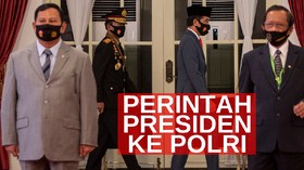 VIDEO: Perintah Jokowi ke Polri Soal Anggaran Covid-19