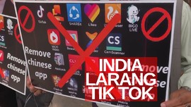 VIDEO: India Blokir Tik Tok dan Aplikasi Asal China