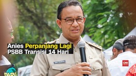 VIDEO: Anies Perpanjang Lagi PSBB Transisi 14 Hari