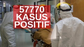 VIDEO: 57.770 Kasus Positif Covid-19 di Indonesia