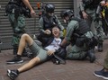 FOTO: Jerat Beleid Baru untuk Demonstran Hong Kong