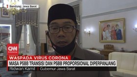 VIDEO: Ikuti DKI, PSBB Bodebek Diperpanjang 14 Hari