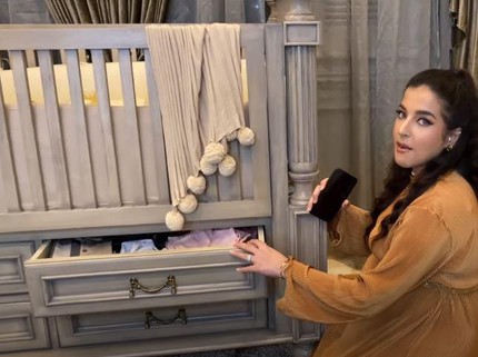 7 Potret Mewah Kamar Bayi Tasya Farasya, Bergaya Klasik Bak Kerajaan