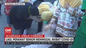 VIDEO: Lagi, Perawat Senior Meninggal Akibat Covid-19