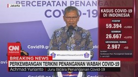 VIDEO - Update Corona 2 Juli: 59.394 Positif, 26.667 Sembuh