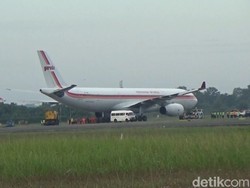 Pesawat Garuda yang Tergelincir di Bandara Hasanuddin Selesai Dievakuasi
