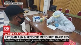 VIDEO: Ratusan ASN dan Pendidik Mengikuti Rapid Test
