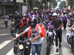 Video Ribuan Kurir di Brasil Berunjuk Rasa di Tengah Pandemi