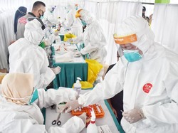 Bekerja di Lingkungan Secapa AD, 13 Warga Lembang Jalani Swab Test