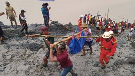 Tambang Batu Giok di Myanmar Longsor, 126 Orang Tewas