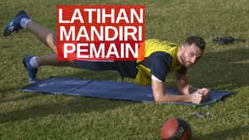 VIDEO: Latihan Mandiri Pemain Bali United di Masa Pendemi